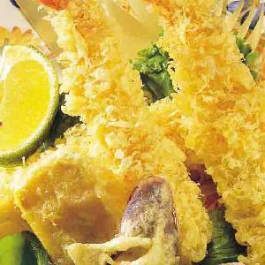 bread crumb tempura