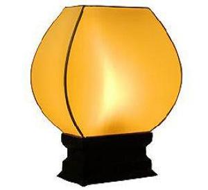 yellow silk lantern