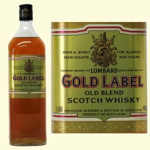 3yo blendeed scotch whisky lombards gold label