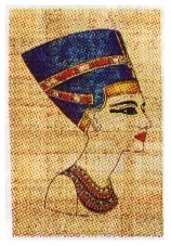 handmade papyrus paintings