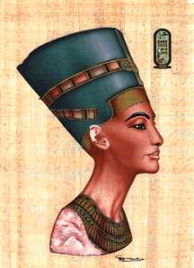 handmade papyrus paintings