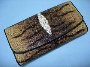 stingray leather wallets crocodile alligator cowhide snake skin purses clutch belts