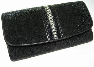 stingray leather wallets crocodile alligator ostrich cowhide snake skin purses checkbook belts