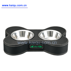 bone shaped pet feeder