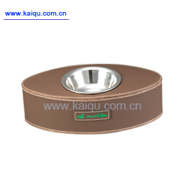 oval pet feeder bowl