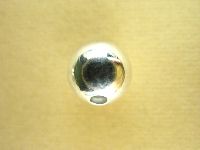plain sterling silver beads