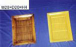 bamboo tray lamp cabinet