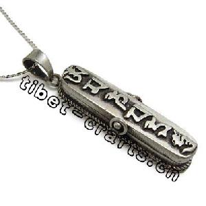 sterling silver tibetan prayer boxes