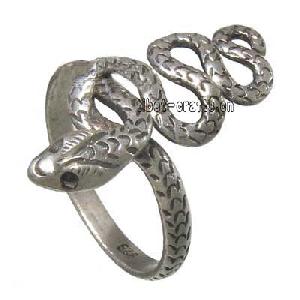 tibetan cobra silver rings