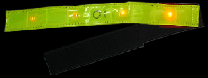 reflective slap band