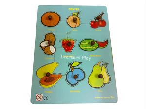 wooden peg board puzzle