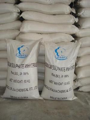 sodium sulphate anhydrous. Product Description： Item Result