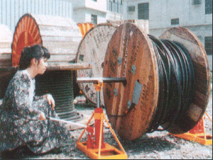 heavy duty aircraft cable actinomyces line support