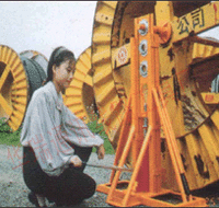 heavy duty aircraft cable actinomyces line support