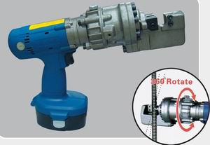 deformed bar cutting tool