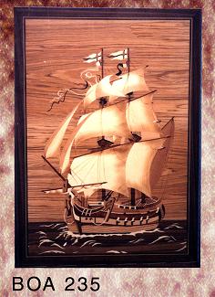 marquetry art picture