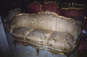 antique french china cabint