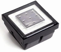solar led brick underground light