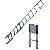 European Standard Wide Step Telescopic Ladder(laot-420xxk)