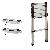 European Standard Common Step Telescopic Ladder(lapt-420xx)