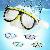 Offer Perfect Diving Mask Snorkel, Swimming Goggle, Caps, Pool 4201
