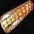 Silver Foil Beads