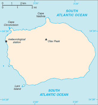 Bouvet Island map