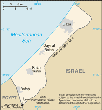 Palestine map