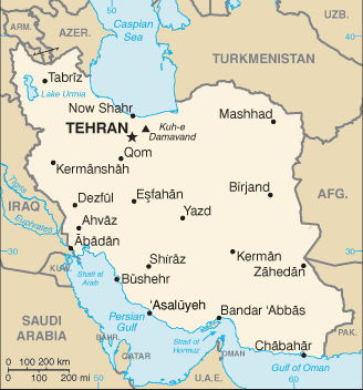 Iran map