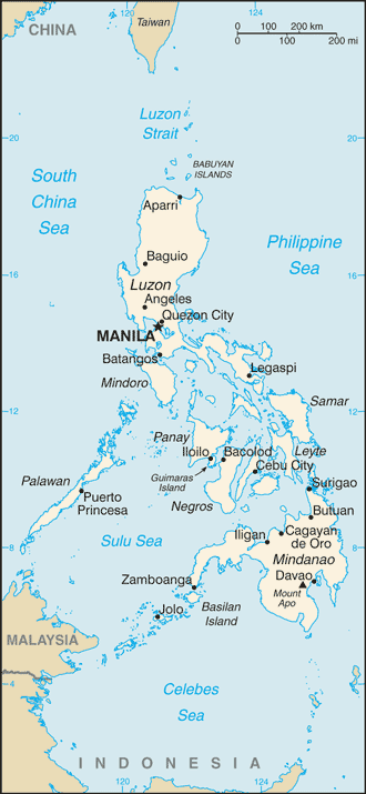 Philippines map