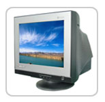 15" Regurlar Flat Crt Monitors--556ca