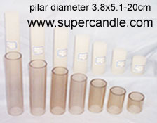 acrylic candle mould polycarbonate