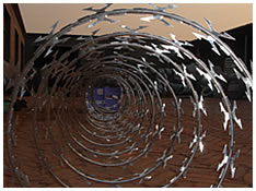 razor barbed wire mesh