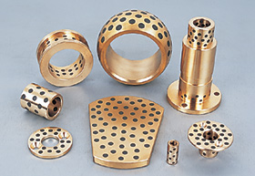 solid metal bearing lubricant bushes