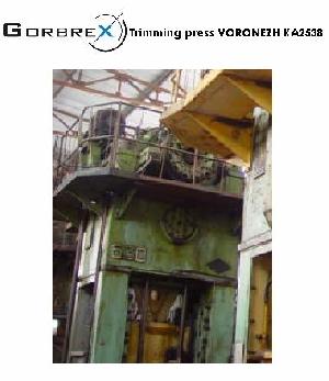 Voronezh K2540 Press Trimming Machinery