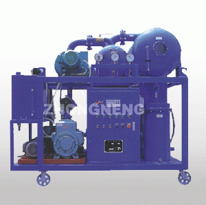 zn stage vacuum insulation trasnfomer oil purifier regeneration purification filter