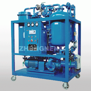 zn vacuum turbine oil puriifer regeneration recycling filtration