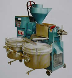 Combined Oil Press With Automatic Temperature Adjustment