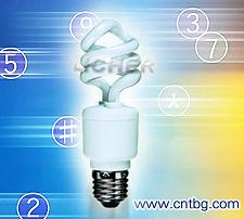 mini spiral energy saving lamp cfl half sensor bulb