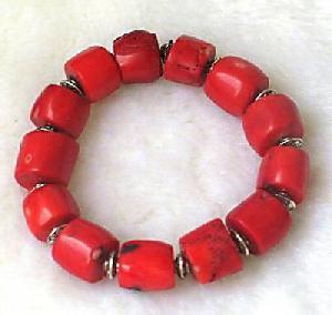 tibet coral bead bracelet