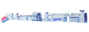 pvc braided fiber reinforced soft hose extrusion line