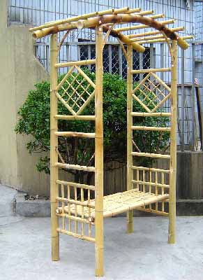 bamboo arbors flower supporter grape w seat trellis side panel