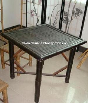 Bamboo Coffee Table Black Or White Bleached Blonde Bamboo Or Authentic Original Natural Yellowish