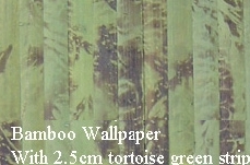 Bamboo Woven Slats Wallpaper For Wall And Ceiling Cover Wainscot