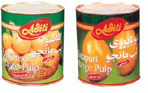 alphonso mango pulp sweetened