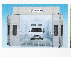 surface cleaning finishing spray painting booth