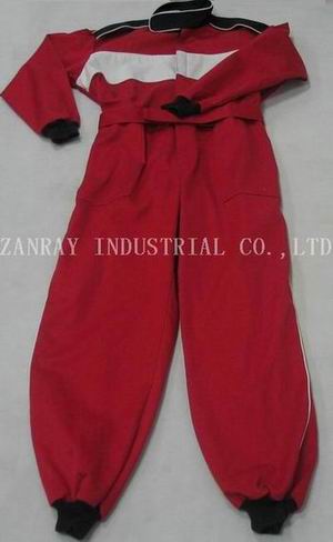cotton racing coverall