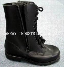 cow leather fire fighting boots