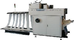 Continuous Paper Numbering And Gathering Machine