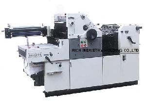 Large Genderton Single Color Offset Printing Press